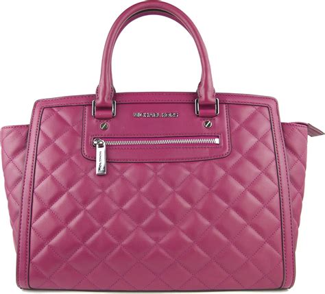 michael michael kors selma zip quilt large tz satchel|michael kors selma.